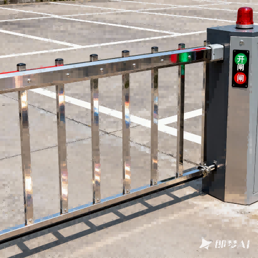 jimeng-2025-12-17-5102-幫我生成一張停車場道閘的照片圖。(1)